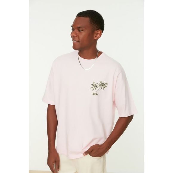 NWT Trendyol Men Regular Crew neck Knit T-Shirt - Picture 3 of 9